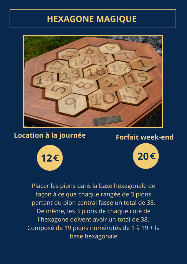 HEXAGONE MAGIQUE