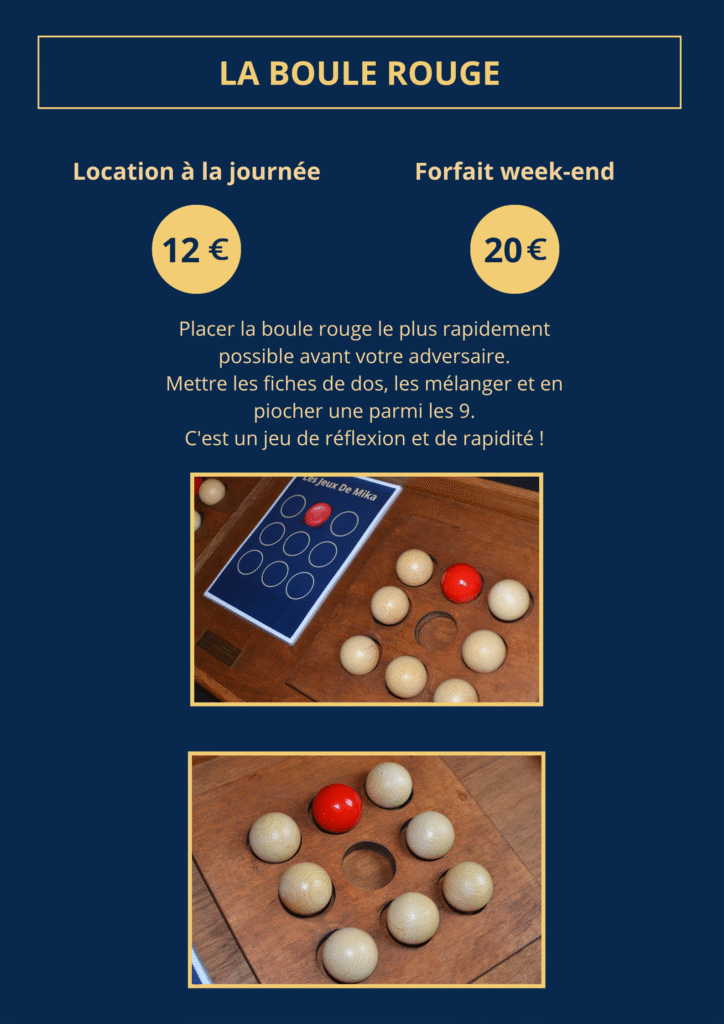 La boule rouge