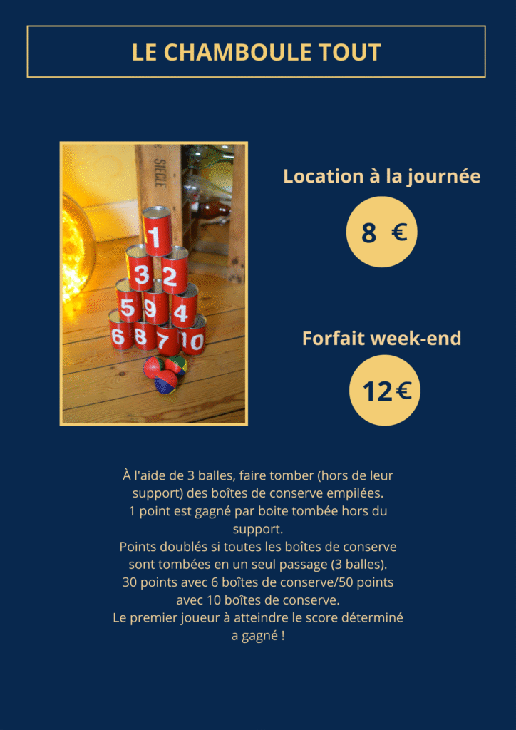 Le chamboule tout